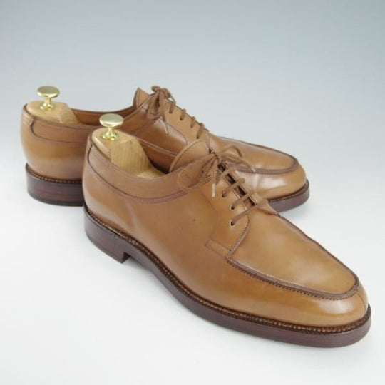 極上★ジョンロブ 8.5E【貴重★ビンテージ年代の初期BARROS/バロス】PARISロゴ/292ラスト/Uチップ/カーフ/薄茶/メンズ/JOHN LOBB★h117