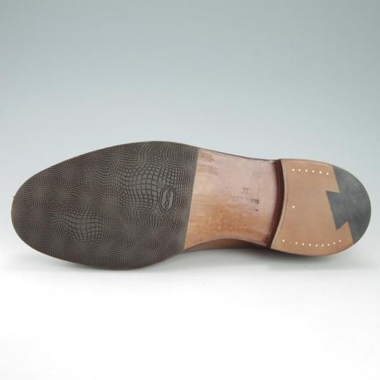 極上★ジョンロブ 8.5E【貴重★ビンテージ年代の初期BARROS/バロス】PARISロゴ/292ラスト/Uチップ/カーフ/薄茶/メンズ/JOHN LOBB★h117