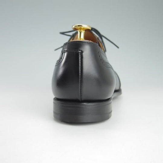 ほぼ試着程度★クロケット&ジョーンズ 8E【★(英)ポールスミス別注/Paul Smith】ブラインドブローグ/カーフ/黒/Crockett&Jones★h118