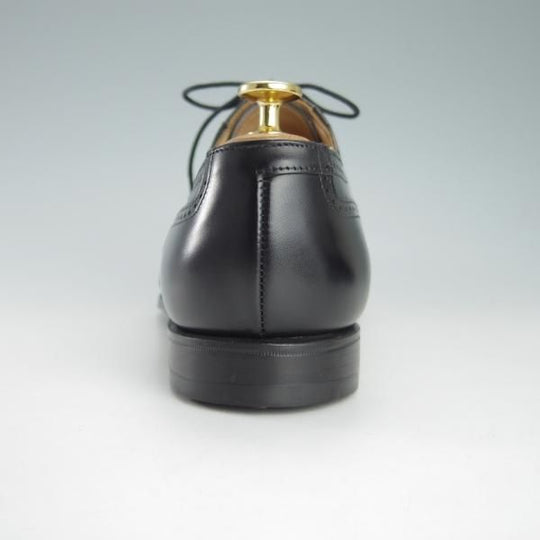 ほぼ試着程度★クロケット&ジョーンズ 8E【★(英)ポールスミス別注/Paul Smith】ブラインドブローグ/カーフ/黒/Crockett&Jones★h118