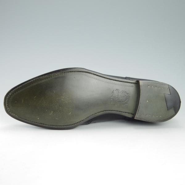 ほぼ試着程度★クロケット&ジョーンズ 8E【★(英)ポールスミス別注/Paul Smith】ブラインドブローグ/カーフ/黒/Crockett&Jones★h118