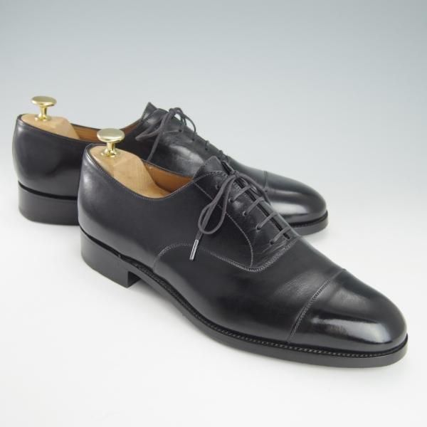 極上★J.M.ウェストン 8D【定価￥137,500-★300/ボックスカーフ/11ラスト】ストレートチップ/黒/メンズ/Weston/ウエストン★h119