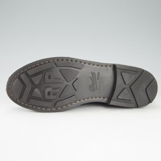 極美品★パラブーツ SIZE 8【定価￥71,500-★シャンボード/CHAMBORD】TEXソール/リスレザー/Uチップ/NUIT/紺/メンズ/Paraboot★h120