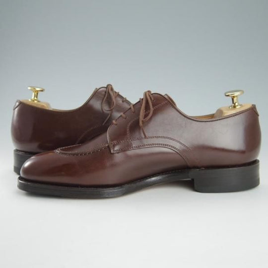 極美品★ジョンストン&マーフィー SIZE 7【★アリストクラフト/ARISTOCRAFT】Uチップ/カーフ/濃茶/メンズ/Johnston&Murphy★h121