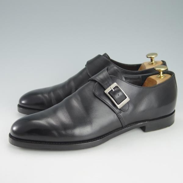 ★(英)グレンソン 9E【最上級★マスターピース/モンクストラップ】35978-01/カーフ/黒/メンズ/GRENSON★h123