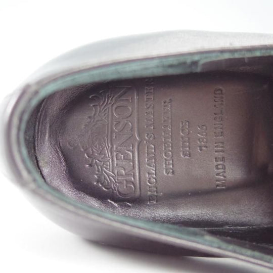 ★(英)グレンソン 9E【最上級★マスターピース/モンクストラップ】35978-01/カーフ/黒/メンズ/GRENSON★h123