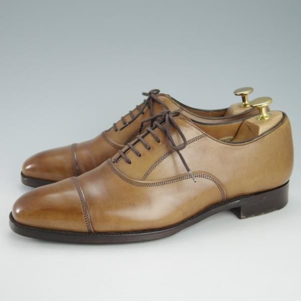 極上★トリッカーズ 6E【現行定価￥104,500-★(英)WALKER&GUNN別注/Ashby】ウォーカー&ガン/ストレートチップ/薄茶/Tricker's★h125