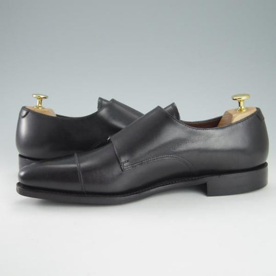 未使用★ユニオンインペリアル SIZE 8.5【定価￥42,900-★ダイナイトソール仕様/U1942】ダブルモンク/カーフ/黒/Union Imperial★h126