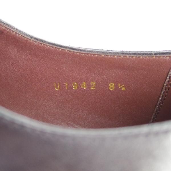 未使用★ユニオンインペリアル SIZE 8.5【定価￥42,900-★ダイナイトソール仕様/U1942】ダブルモンク/カーフ/黒/Union Imperial★h126