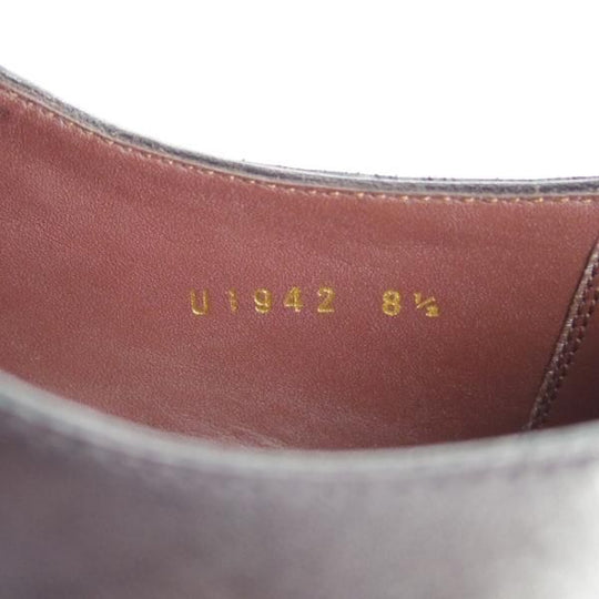 未使用★ユニオンインペリアル SIZE 8.5【定価￥42,900-★ダイナイトソール仕様/U1942】ダブルモンク/カーフ/黒/Union Imperial★h126