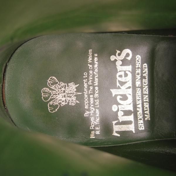 極上★トリッカーズ SIZE 6.5【モデル定価￥82,080-★ジョージブーツ/M7098】チャッカ ブーツ/ボックスカーフ/黒/メンズ/Tricker's★h130