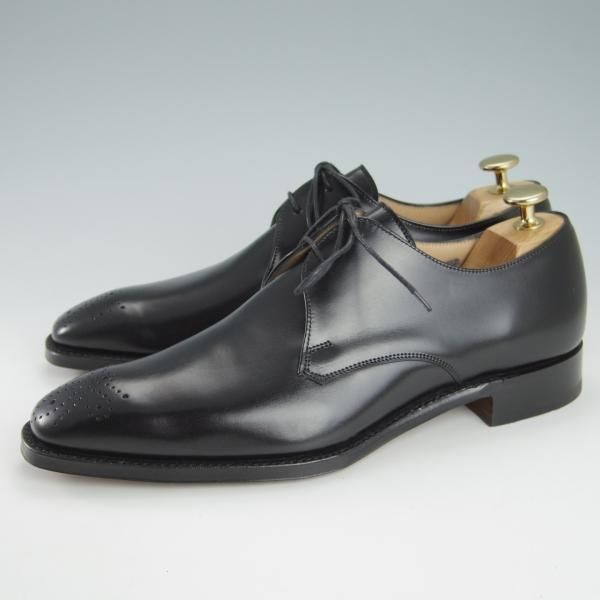 新品★(英)チーニー 6F【★LIVERPOOL/205ラスト】リヴァプール/Vフロント/カーフ/黒/メンズ/CHEANEY★h132