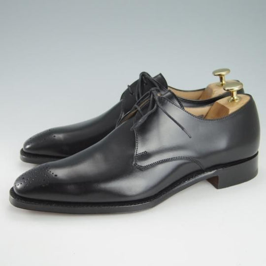 新品★(英)チーニー 6F【★LIVERPOOL/205ラスト】リヴァプール/Vフロント/カーフ/黒/メンズ/CHEANEY★h132