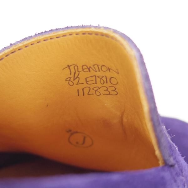 ★ジョンロブ 8.5E【★ローファー/TRENTON】7810ラスト/スリッポン/スエード/紺/メンズ/JOHN LOBB★h133