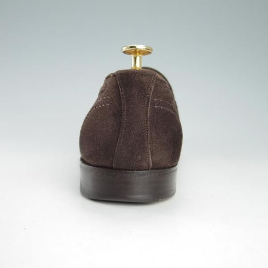 極上★(英)チーニー 7F【定価￥74,800-★HARRY/ハリー/214ラスト】タッセルローファー/スエード/濃茶/メンズ/CHEANEY★h137