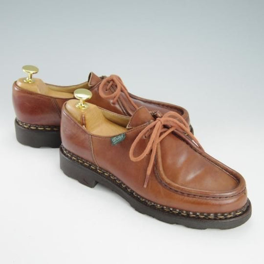 極上★パラブーツ(レディース) SIZE 3.5【定価￥69,300-★ミカエル/MICHAEL】チロリアンシューズ/リスレザー/MARRON/茶/Paraboot★h138