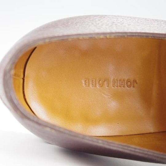 極上★ジョンロブ 6EE【定価￥206,800-★WILLIAM/ウィリアム/(水牛)バッファローレザー】9795ラスト/ダブルモンク/赤茶/JOHN LOBB★h140