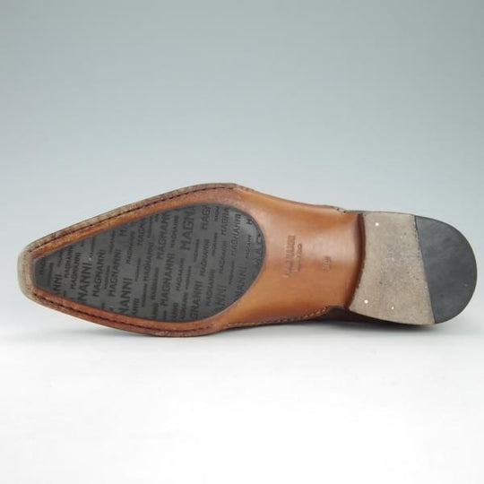 ★(スペイン製)マグナーニ SIZE 39【定価￥75,900-★オパンケ/ボロネーゼ製法】19564/カーフ/茶/メンズ/MAGNANNI★h142