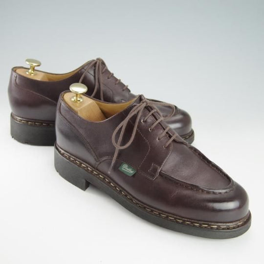 極美品★パラブーツ SIZE 6【定価￥71,500-★シャンボード/CHAMBORD】カフェ/CAFE/リスレザー/TEXソール/Uチップ/濃茶/Paraboot★h143