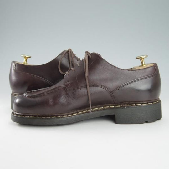 極美品★パラブーツ SIZE 6【定価￥71,500-★シャンボード/CHAMBORD】カフェ/CAFE/リスレザー/TEXソール/Uチップ/濃茶/Paraboot★h143