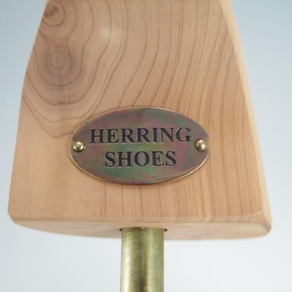 極上★(英)Herring Shoes/ヘリング SIZE 8【★木製シューツリー】シューキーパー/メンズ★h148
