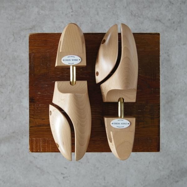 美品★ユニオンワークス SIZE 5【定価￥9,350-★(英)DASCO社製/ダスコ】木製シューツリー/シューキーパー/メンズ/UNION WORKS★h149