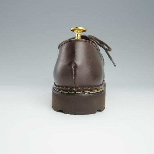 未使用★パラブーツ SIZE 38【現行定価￥71,500-★リゾルト林氏愛用素材/オイルドヌバック】MICHAEL/ミカエル/濃茶/Paraboot★h155