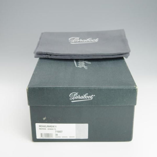 未使用★パラブーツ SIZE 38【現行定価￥71,500-★リゾルト林氏愛用素材/オイルドヌバック】MICHAEL/ミカエル/濃茶/Paraboot★h155