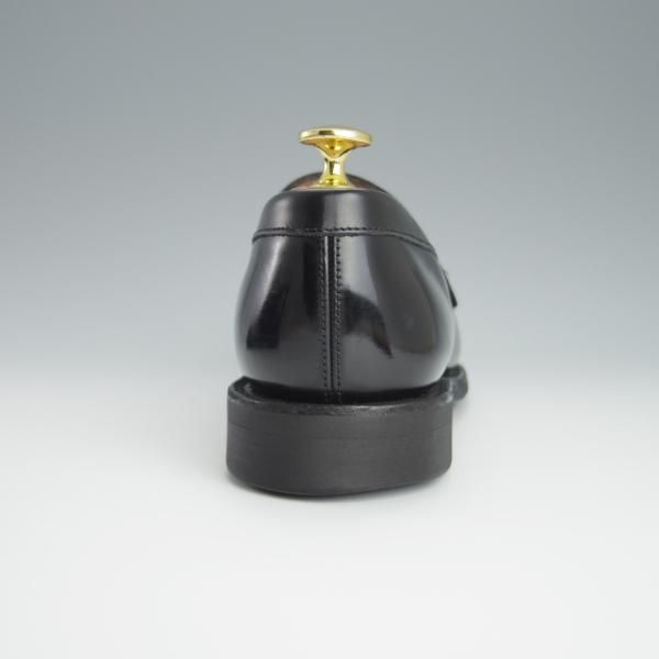 極美品★(英)アルフレッド・サージェント SIZE 6.5【貴重★(仏)BOWEN別注/コインローファー】黒/メンズ/Alfred Sargent★h157