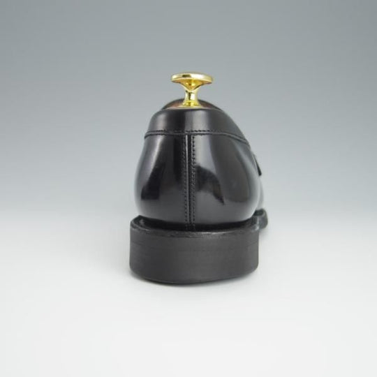 極美品★(英)アルフレッド・サージェント SIZE 6.5【貴重★(仏)BOWEN別注/コインローファー】黒/メンズ/Alfred Sargent★h157