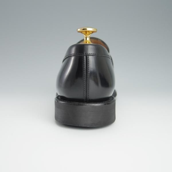 極美品★(英)アルフレッド・サージェント SIZE 6.5【貴重★(仏)BOWEN別注/コインローファー】黒/メンズ/Alfred Sargent★h157