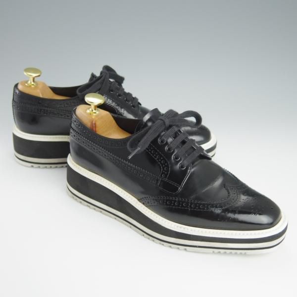 極上☆プラダ(レディース) SIZE 37.5【同系モデル定価￥118,800
