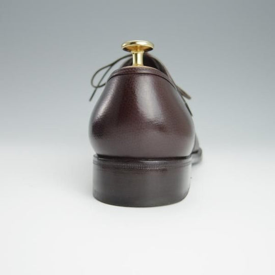 極美品★(伊)サルヴァトーレ・フェラガモ 6.5EE【★プレーントゥ/濃茶】グレインレザー/メンズ/シューズ/靴/Salvatore Ferragamo★h162