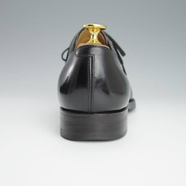 極上★三陽山長 SIZE 6.5【現行定価￥75,900-★友二郎/R2010ラスト】ストレートチップ/カーフ/黒/メンズ/tomojiro/SanyoYamacho★h163