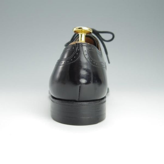 未使用★チャーチ 65F/UK6.5【旧チャーチ★デッドストック品/73ラスト/3都市ロゴ】セミブローグ/カーフ/黒/メンズ/Church's★h167