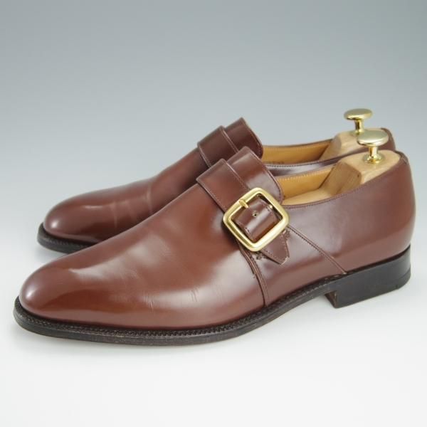 極美品★チャーチ 80F/UK8【現行定価￥136,400-★旧チャーチ/ブックバインダーカーフ】73ラスト/3都市ロゴ/Westbury/茶/Church's★h176