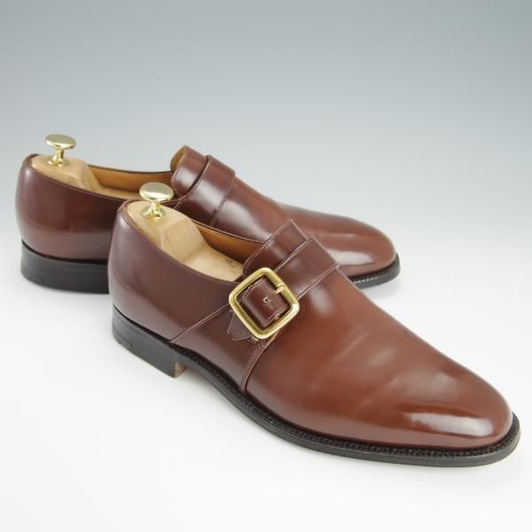 極美品★チャーチ 80F/UK8【現行定価￥136,400-★旧チャーチ/ブックバインダーカーフ】73ラスト/3都市ロゴ/Westbury/茶/Church's★h176