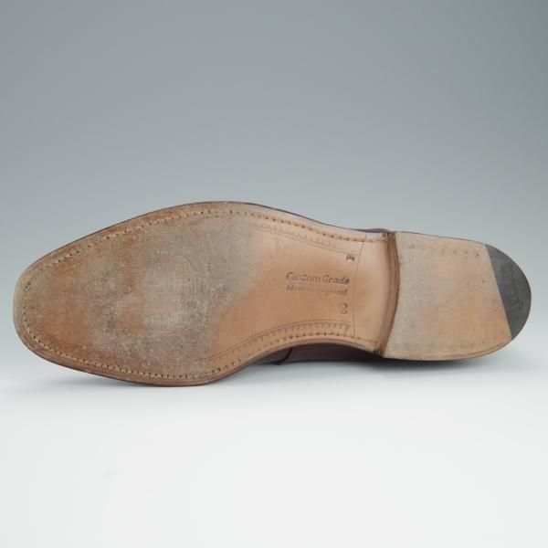 極美品★チャーチ 80F/UK8【現行定価￥136,400-★旧チャーチ/ブックバインダーカーフ】73ラスト/3都市ロゴ/Westbury/茶/Church's★h176