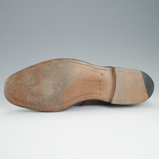 極美品★チャーチ 80F/UK8【現行定価￥136,400-★旧チャーチ/ブックバインダーカーフ】73ラスト/3都市ロゴ/Westbury/茶/Church's★h176