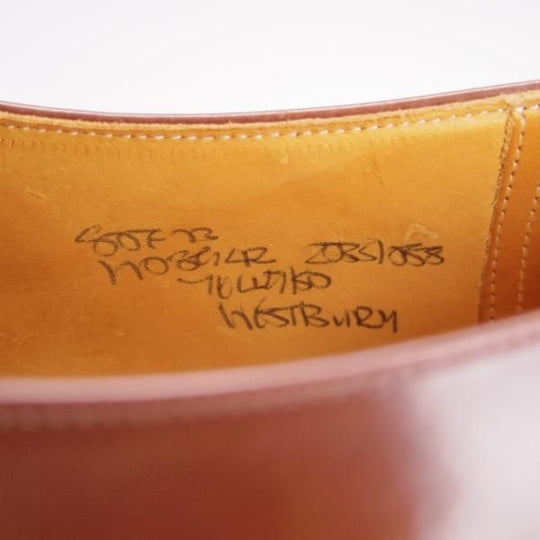 極美品★チャーチ 80F/UK8【現行定価￥136,400-★旧チャーチ/ブックバインダーカーフ】73ラスト/3都市ロゴ/Westbury/茶/Church's★h176