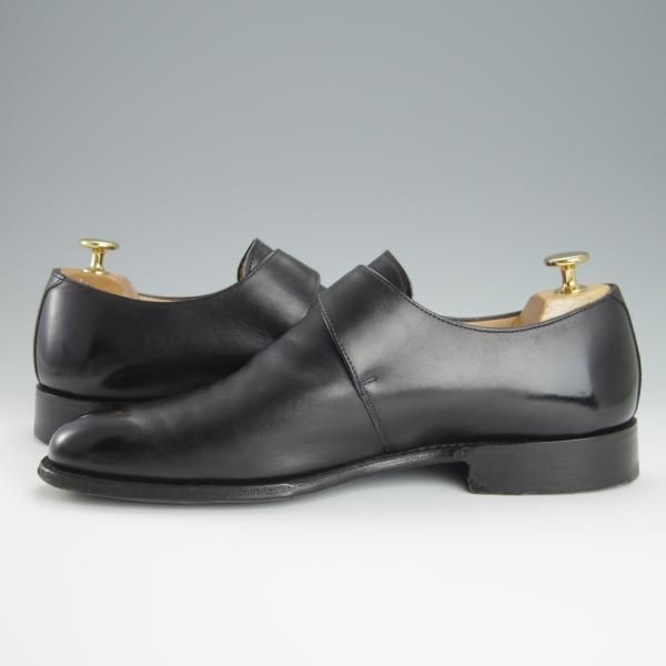 極上★チャーチ 70G/UK7【★モンクストラップ/BAMPTON/108ラスト】FLEX CONSTRUCTION/カーフ/黒/メンズ/Church's★h177