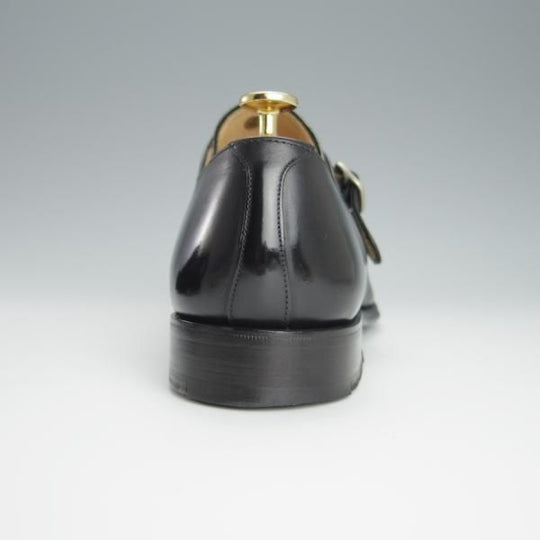 極上★チャーチ 70G/UK7【★モンクストラップ/BAMPTON/108ラスト】FLEX CONSTRUCTION/カーフ/黒/メンズ/Church's★h177