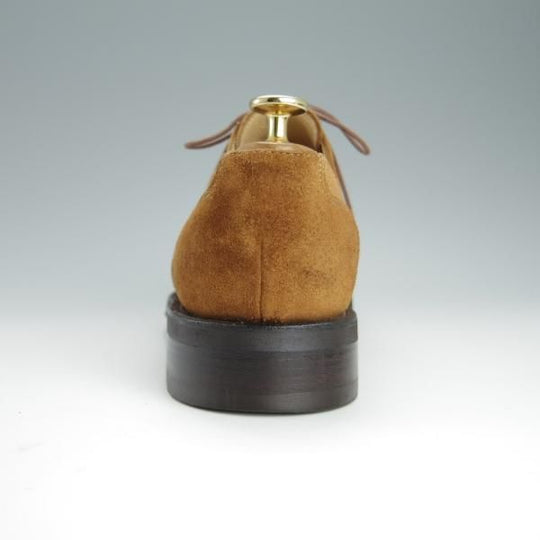 極美品★パラブーツ SIZE 7【モデル定価￥77,000-★ドレス仕様シャンボード/CHAMBORD】スエード/茶/Uチップ/メンズ/Paraboot★h179