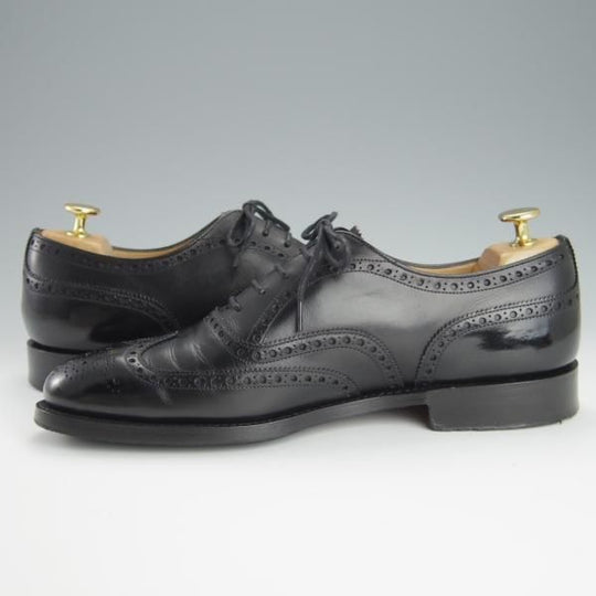 極上★チャーチ 70F/UK7【定価￥136,400-★チェットウィンド/CHETWYND】173ラスト/フルブローグ/カーフ/黒/メンズ/Church's★h180