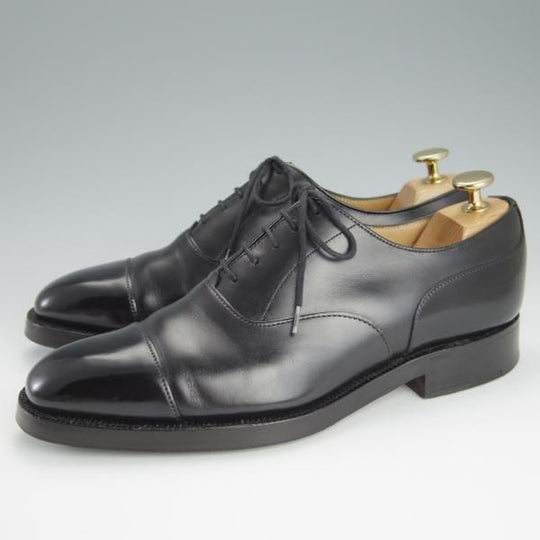 極上★(英)チーニー 6F【貴重★ユナイテッドアローズ別注/ストレートチップ】カーフ/黒/メンズ/UNITED ARROWS/CHEANEY★h181
