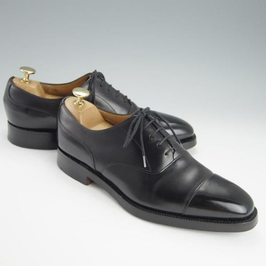 極上★(英)チーニー 6F【貴重★ユナイテッドアローズ別注/ストレートチップ】カーフ/黒/メンズ/UNITED ARROWS/CHEANEY★h181