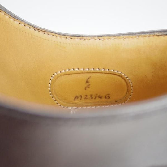 極上★(英)チーニー 6F【貴重★ユナイテッドアローズ別注/ストレートチップ】カーフ/黒/メンズ/UNITED ARROWS/CHEANEY★h181