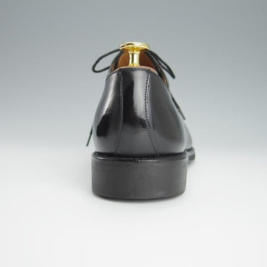 極美品★(スペイン製)YANKO/ヤンコ SIZE 7.5【★パンチドキャップトゥ/24734】カーフ/黒/メンズ★h182