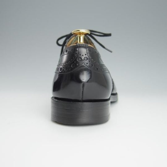 極上★チャーチ 80F/UK8【貴重★73ラスト仕様のバーウッド/BRISBANE】ブリスベン/フルブローグ/黒/メンズ/Church's★h183