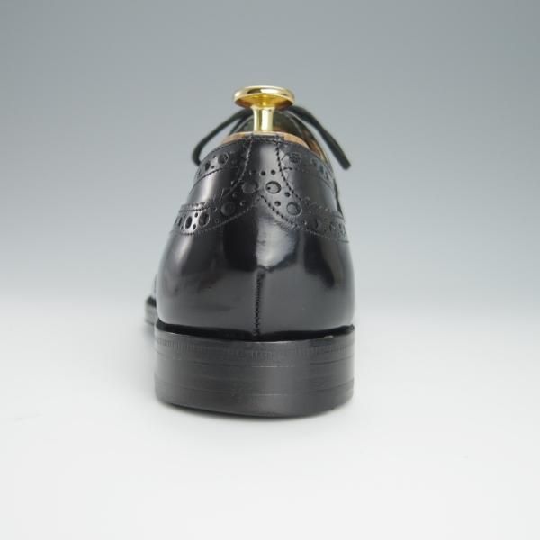 極上★チャーチ 80F/UK8【貴重★73ラスト仕様のバーウッド/BRISBANE】ブリスベン/フルブローグ/黒/メンズ/Church's★h183